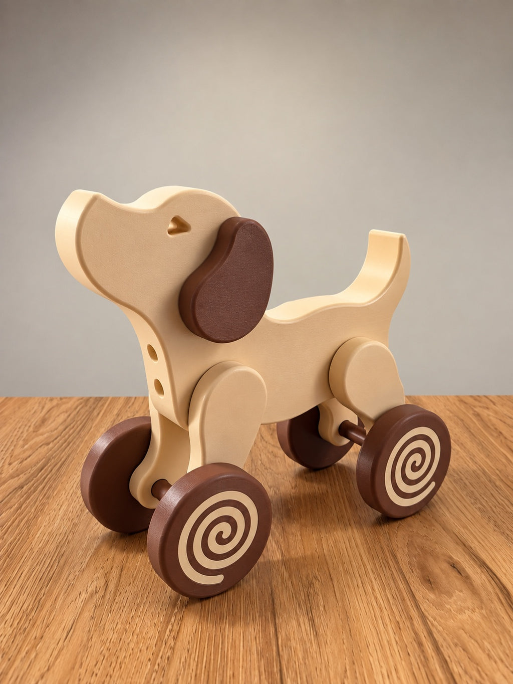 Pull Along Horse or Dog Toy Kids Toy Animal Gift