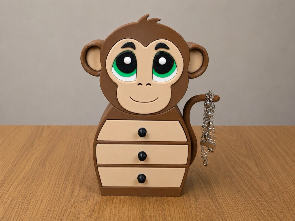 CUTE MONKEY JEWELLERY BOX