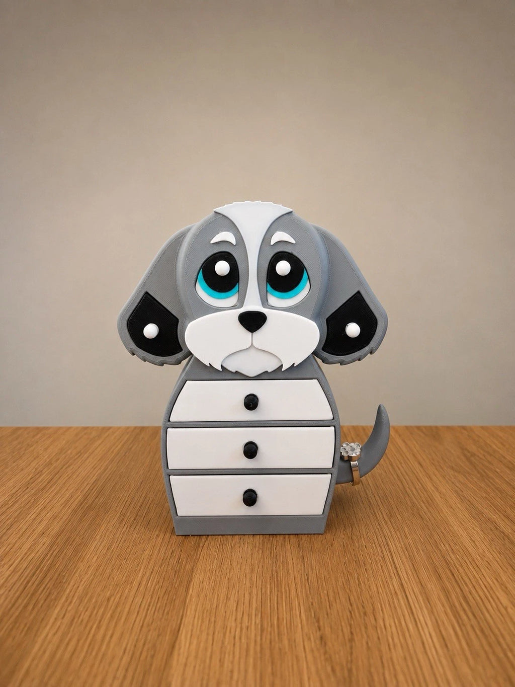 SHITZU PUPPY DOG JEWELLERY BOX