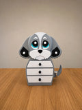 SHITZU PUPPY DOG JEWELLERY BOX