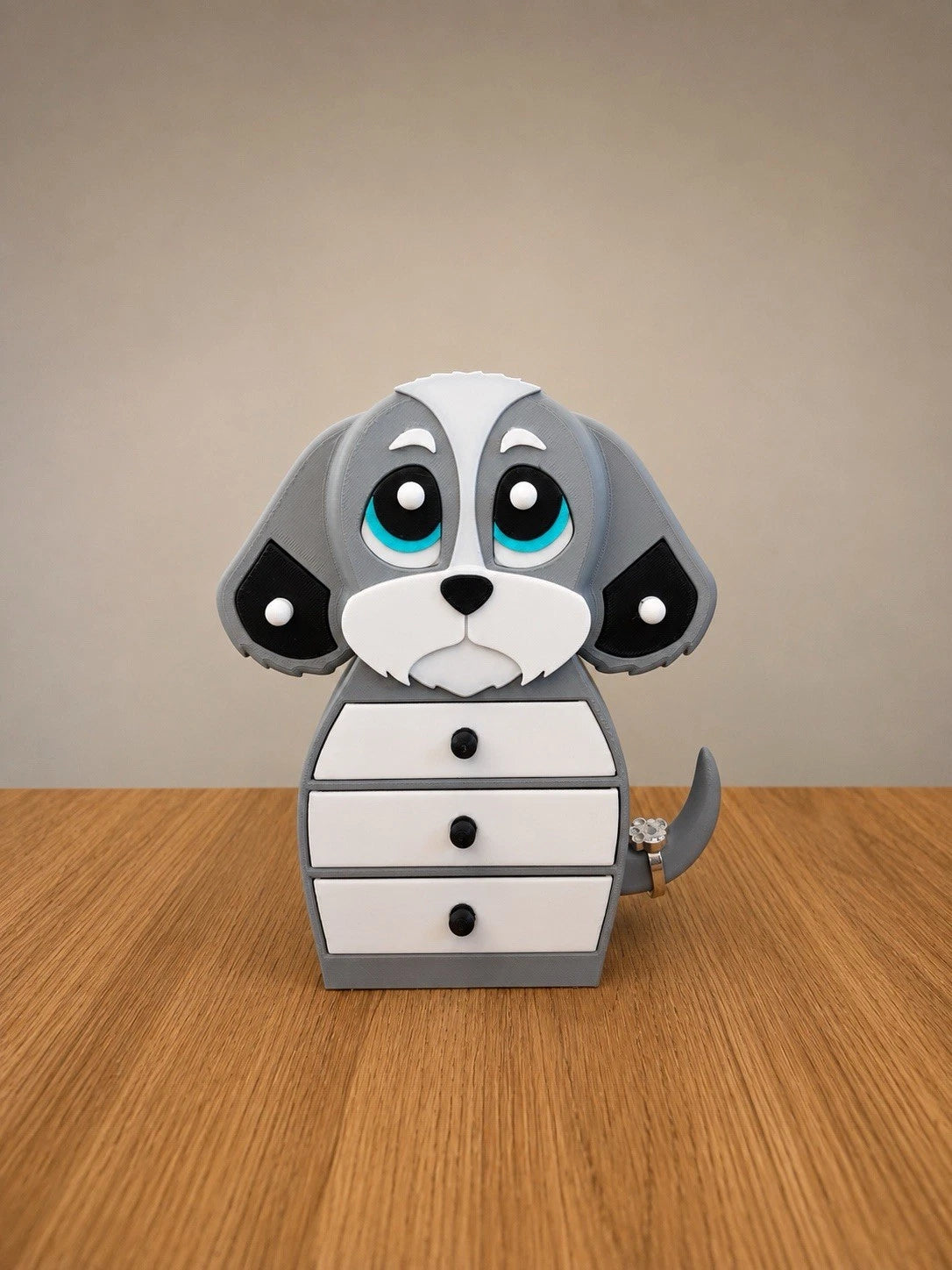 SHITZU PUPPY DOG JEWELLERY BOX