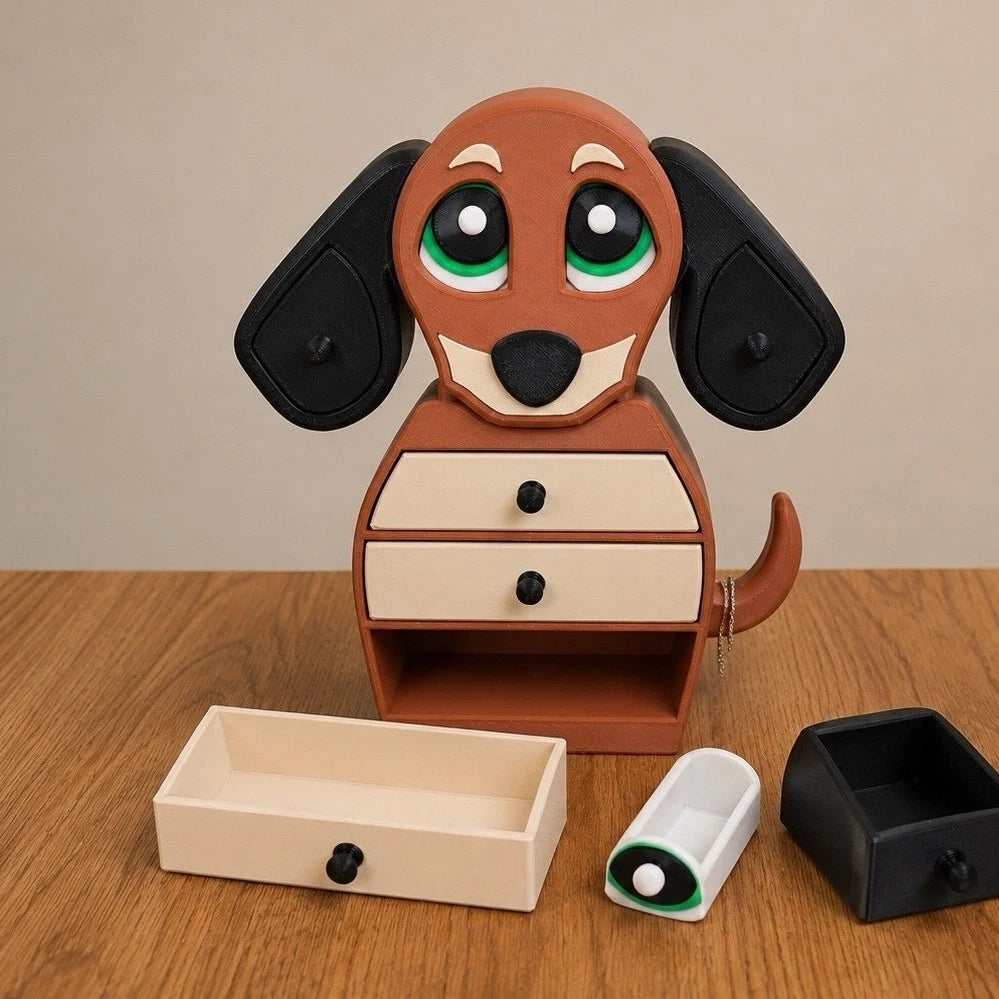 DACHSHUND JEWELLERY BOX